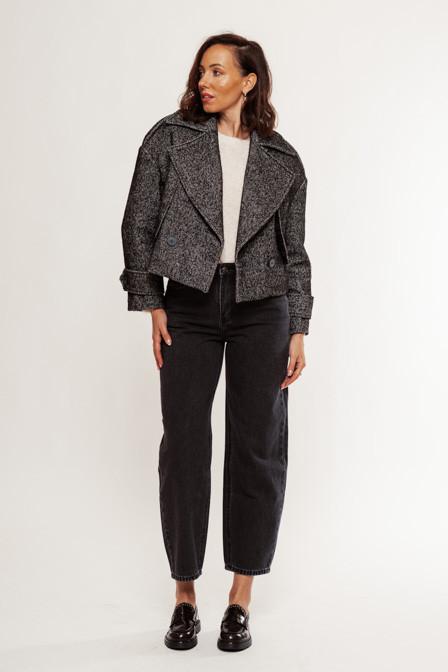 Hlače Jeans Barrel Black