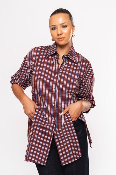 Srajca Bordeaux Stripes
